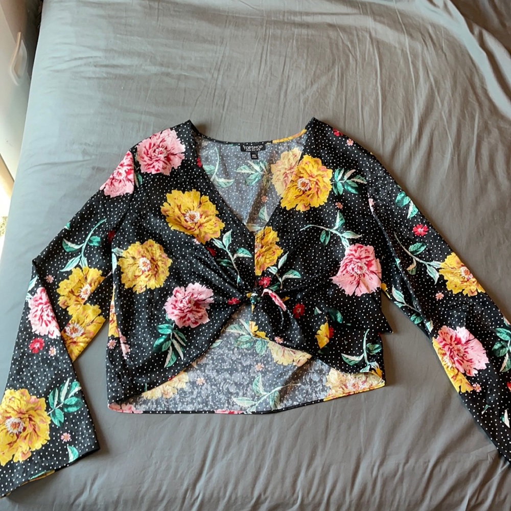 Cutest summer to fall transition top!